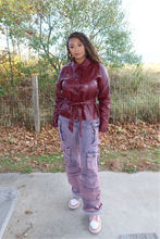 Load image into Gallery viewer, Felicity Leather Jacket