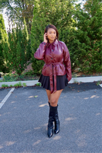 Load image into Gallery viewer, Felicity Leather Jacket