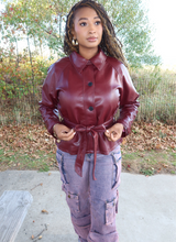 Load image into Gallery viewer, Felicity Leather Jacket